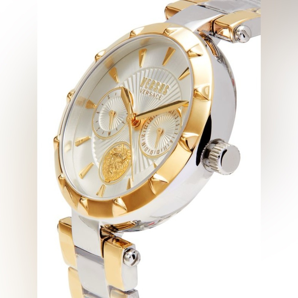 VERSUS VERSACE
36MM Two-Tone Stainless Steel Chronograph Bracelet Watch